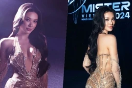 Á hậu Kim Duyên quyến rũ với váy 'Sao băng', catwalk uyển chuyển 'gây mê' tại Mister Vietnam 2024