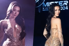 Á hậu Kim Duyên quyến rũ với váy 'Sao băng', catwalk uyển chuyển 'gây mê' tại Mister Vietnam 2024