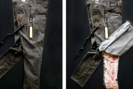 Quần jean túi khí có gì khiến người đi xe máy yên tâm tuyệt đối?