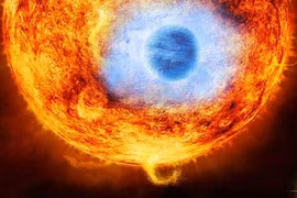 Ngắm hành tinh “chấm xanh” kỳ lạ trong không gian