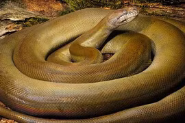 Khám phá trăn khổng lồ, đổi màu cơ thể khi bị kích động