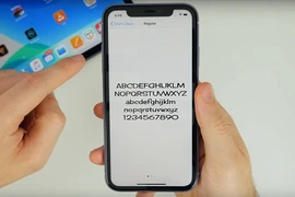 Mẹo đơn giản cài font chữ iPhone mới trên iOS 13