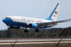 Air Force 2 của phó Tổng thống Mỹ cũng có công nghệ “siêu hiện đại”