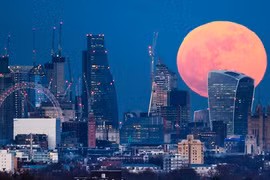 Cơ hội chiêm ngưỡng Siêu trăng Hồng vào Tháng Tư