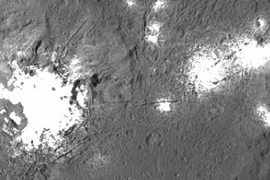 Phát hiện cấu trúc thành phố kỳ lạ trên hành tinh lùn Ceres