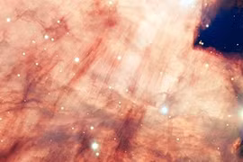 Vũ trụ đẹp kỳ lạ với lõi hồng khói trong Tinh vân Omega