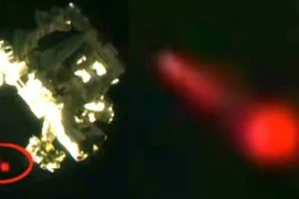 Tìm thấy cấu trúc bóng đỏ kỳ quái gần Trạm ISS