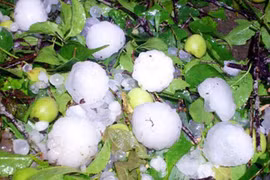 Hé lộ bí ẩn về hiện tượng mưa đá