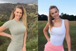 Nữ golf thủ khiến vạn người mê vì thích diện đồ bó sát 