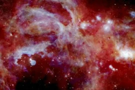 Độc đáo ảnh mới mô phỏng trung tâm kỳ lạ của Milky Way