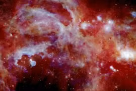 Độc đáo ảnh mới mô phỏng trung tâm kỳ lạ của Milky Way