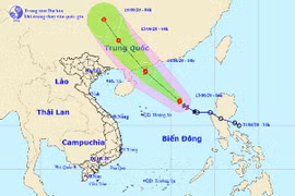 Thời tiết ngày 13/6: Bão số 1 gây mưa, biển động rất mạnh