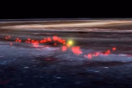 Sửng sốt làn sóng Radcliffe "khủng" trong thiên hà Milky Way