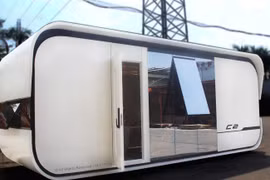 Khám phá căn nhà thông minh có thiết kế như tàu vũ trụ giá 1,2 tỷ đồng