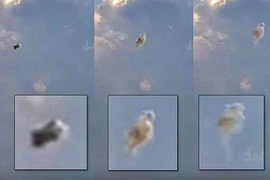 Kỳ quái đám mây lơ lửng trên núi lửa Mexico