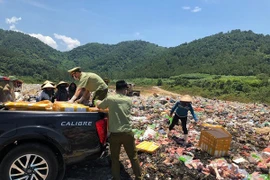 Bắt giữ nửa tấn nội tạng gia cầm bốc mùi hôi thối trên đường lên... bàn nhậu