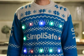 Áo len Giáng sinh đảm bảo giãn cách phòng tránh COVID-19