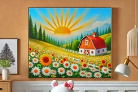 Treo tranh thư thế nào để ngày Tết để rước tài lộc về nhà?