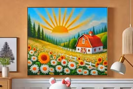 Treo tranh thư thế nào để ngày Tết để rước tài lộc về nhà?