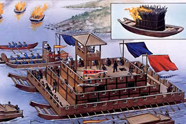 Loạt chiến thuyền quái dị của Trung Quốc xưa