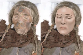 Tận mục xác ướp tóc vàng bí ấn giữa sa mạc Trung Quốc