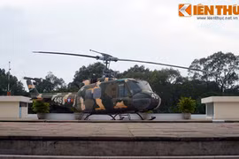 Soi chiếc trực thăng của Tổng thống Thiệu ở Dinh Độc Lập 