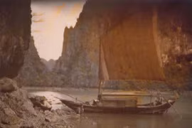 Ảnh màu độc lạ về vịnh Hạ Long 100 năm trước