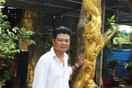 Chuyện lạ: Quan Âm Bồ Tát cưỡi rồng vàng hiện hình trên cây khế