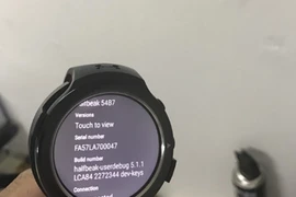 Chiêm ngưỡng mẫu đồng hồ thông minh cực bí ẩn của HTC