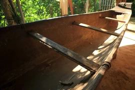 Cận cảnh thuyền độc mộc lớn nhất thế giới của VN