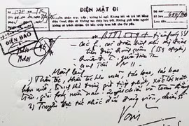 Bút tích quý giá của Đại tướng Võ Nguyên Giáp