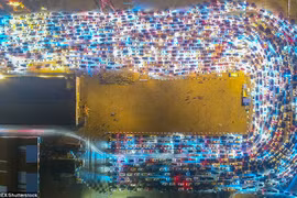 Hình ảnh tắc đường khủng khiếp ở TQ sau kỳ nghỉ Tết