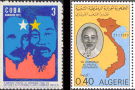 Những bộ tem quốc tế về Bác Hồ và ngày Quốc khánh 2/9