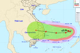 Dự báo thời tiết 7/11: Bão số 6 liên tục mạnh thêm, có lúc giật cấp 14