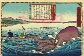 Giải mã quái vật bạch tuộc khổng lồ trong văn hóa Nhật Bản