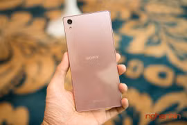 Trên tay điện thoại Xperia Z5 Premium màu hồng, giá giảm 2 triệu