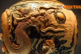 Hình tượng rồng tuyệt mỹ trên món đồ gốm quý nhất VN