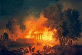 Vụ đại hỏa hoạn hủy diệt 2/3 thủ đô của đế chế La Mã