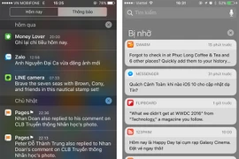So sánh giao diện hệ điều hành iOS 9 và iOS 10