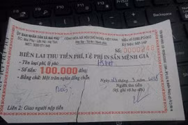 Lạ lùng xin giấy xác nhận độc thân phải nộp lệ phí 100.000 đồng 