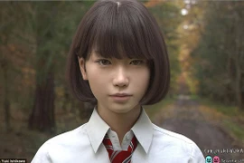  Chân dung cô gái 3D giống hệt người thật gây sốt ở Nhật