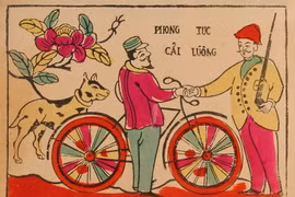 Hình ảnh cực thú vị về tranh Đông Hồ đầu thế kỷ 20