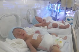 Cặp song sinh nhờ mang thai hộ sẽ gọi mẹ đẻ là cô