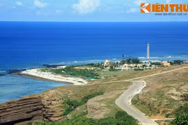 Vẻ đẹp mê hồn của ngọn núi lửa lớn nhất đảo Lý Sơn