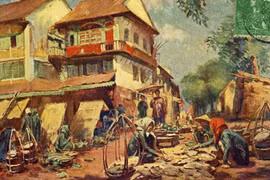 Nam Bộ 100 năm trước tuyệt đẹp trong tranh họa sĩ Pháp