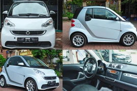 Cận cảnh mui trần “tí hon” Smart ForTwo giá 800 triệu tại VN
