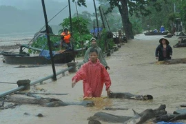 Tiếp tục mưa lớn trên diện rộng ở Bắc Bộ