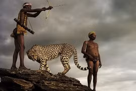 Một ngày đi săn cùng báo đốm của thợ săn bộ lạc