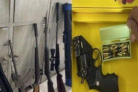 Hà Nội: Triệt phá đường dây ma tuý lớn, thu giữ nhiều súng, đạn