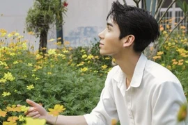 Chàng “búp bê” gốc Việt được chú ý khi về quê làm từ thiện